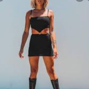 Her Pony Dahlia Little Black Dress